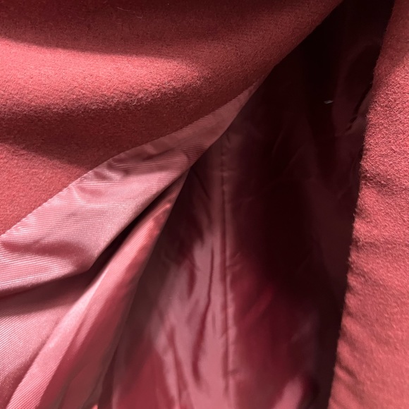 045. NWOT Banana Republic Spice Rum Double Coated Coat - Picture 2 of 7